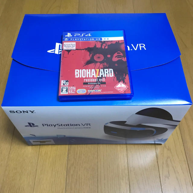 PlayStation VR(プレイステーションヴィーアール)のPSVR エンタメ/ホビーのゲームソフト/ゲーム機本体(家庭用ゲーム機本体)の商品写真