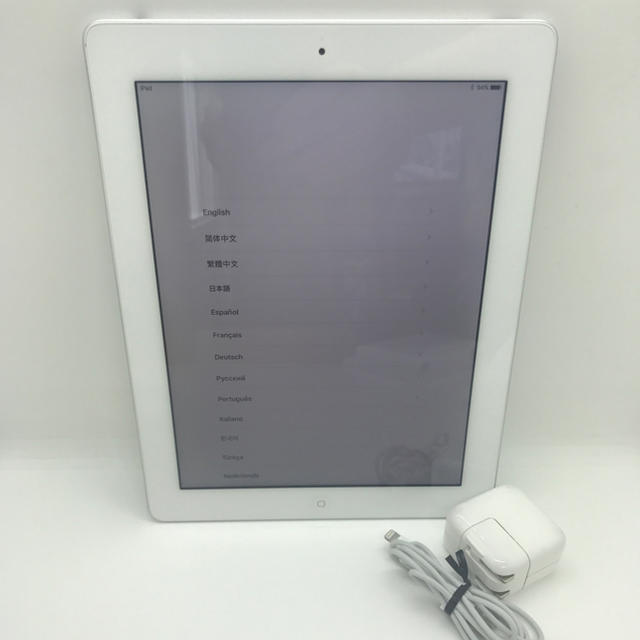 Apple  ipad4 (第4世代) 16GB  Silver