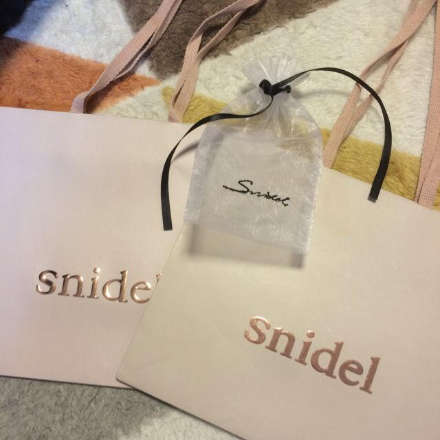 SNIDEL(スナイデル)のスナイデル☆ショッパー☆おまけ巾着付 その他のその他(その他)の商品写真