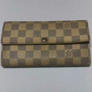 ルイヴィトン(LOUIS VUITTON)のルイヴィトンダミエ 長財布 訳あり ジャンク(財布)