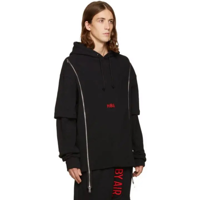 HOOD BY AIR.(フードバイエアー)のHood By Air ダブルジップフーディ 値下げ中 メンズのトップス(パーカー)の商品写真