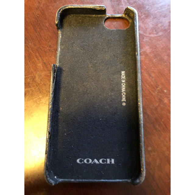 COACH(コーチ)のiPhoneケース♡5s スマホ/家電/カメラのスマホアクセサリー(iPadケース)の商品写真