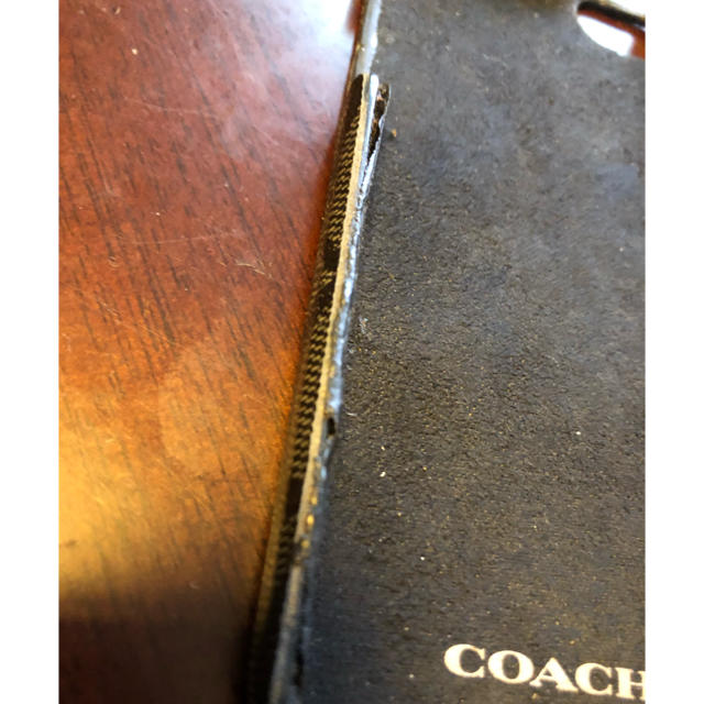 COACH(コーチ)のiPhoneケース♡5s スマホ/家電/カメラのスマホアクセサリー(iPadケース)の商品写真