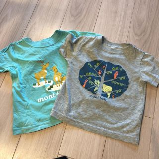 モンベル(mont bell)の専用☆mont-bellTシャツ2枚セット／100センチ(Tシャツ/カットソー)