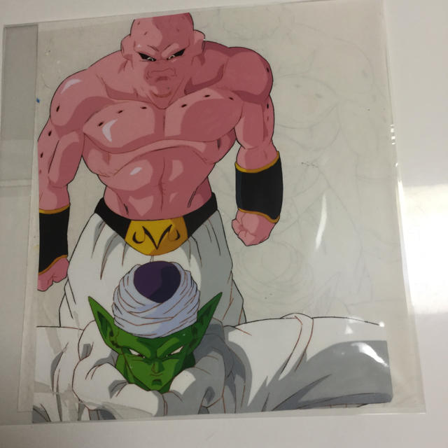 DBZセル画 ブウ(悪)×ピッコロ