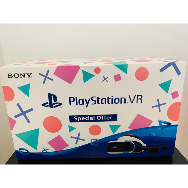 PlayStation VR(プレイステーションヴィーアール)のPSVR  本体  CUHJ-16007 中古美品 エンタメ/ホビーのゲームソフト/ゲーム機本体(家庭用ゲーム機本体)の商品写真