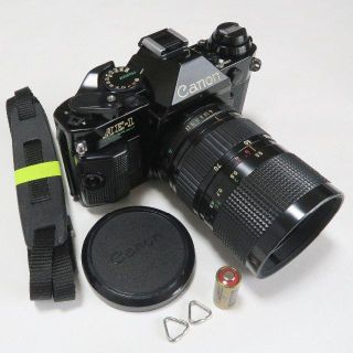 キヤノン(Canon)のCanon AE-1+P + NewFD35-70 F4 一部動作確認済、送料込(フィルムカメラ)