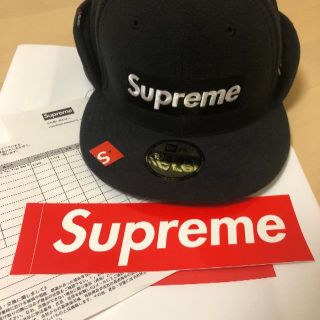 シュプリーム(Supreme)のSupreme/Polartec Ear Flap New Era(キャップ)