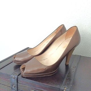 プラダ(PRADA)のPRADA パテントハイヒールパンプス(ハイヒール/パンプス)