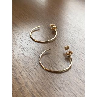 クロムハーツ(Chrome Hearts)のクロムハーツ 22k フープピアス(ピアス(両耳用))