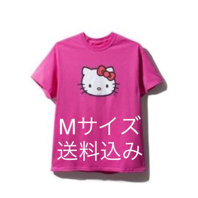 ハローキティ(ハローキティ)のアンチソーシャルソーシャルクラブ キティコラボ Tシャツ Ｍサイズ メンズのトップス(Tシャツ/カットソー(半袖/袖なし))の商品写真