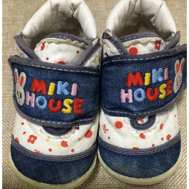 mikihouse - ミキハウス 靴 12.5cm 花柄 うさぎの通販 by mii's shop｜ミキハウスならラクマ