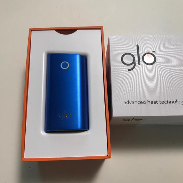 glo(グロー)の新春 ★!! glo 青 中古 メンズのファッション小物(タバコグッズ)の商品写真