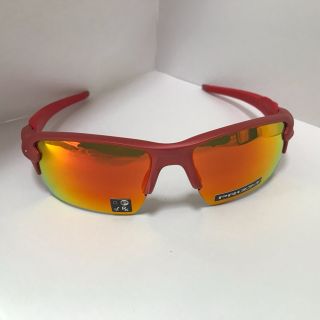 オークリー(Oakley)のオークリー　フラック　2.0 XL IR　RED　プリズム　ルビー　レンズ(その他)