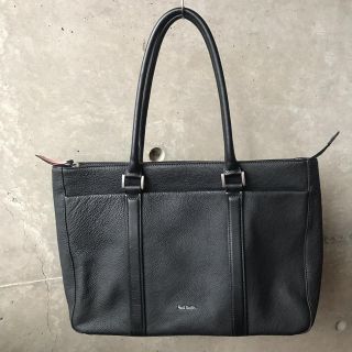 ポールスミス(Paul Smith)のPaul Smith 黒 牛革 トート(トートバッグ)