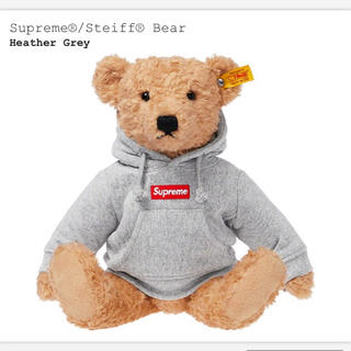 シュプリーム(Supreme)のSupreme Steiff Bear Heather Grey ベアー(ぬいぐるみ)