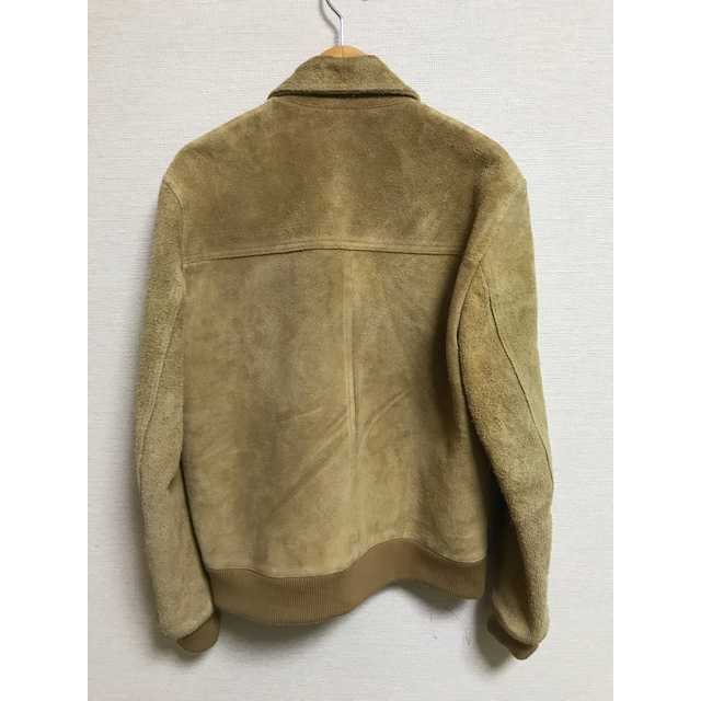 HYSTERIC GLAMOUR(ヒステリックグラマー)の極美品 17AW Rags McGREGOR ヌバックレザージャケット S メンズのジャケット/アウター(ライダースジャケット)の商品写真