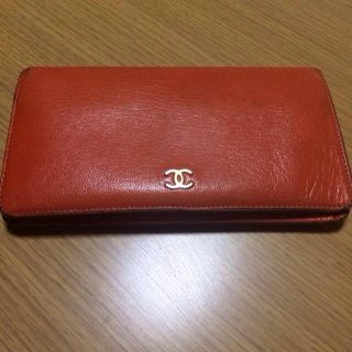 シャネル(CHANEL)の財布 オレンジ(財布)