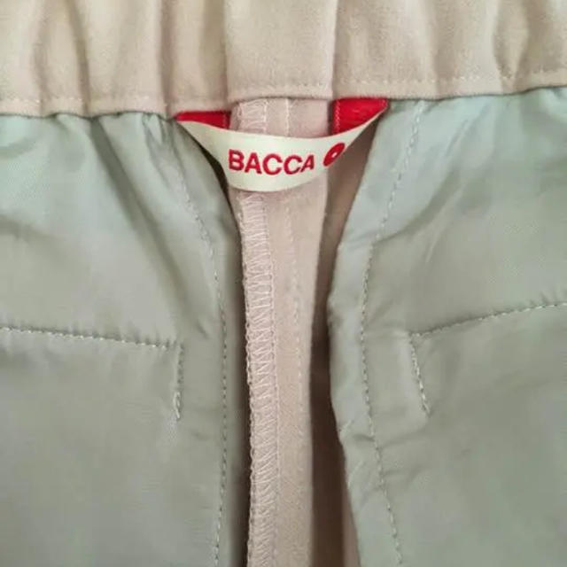 BACCA クロップド テーパード パンツ 起毛 3