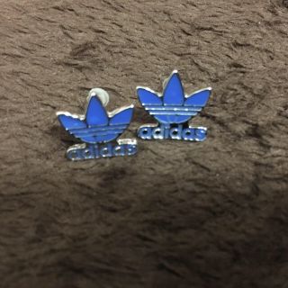 アディダス(adidas)のadidas ピアス ブルー(ピアス)