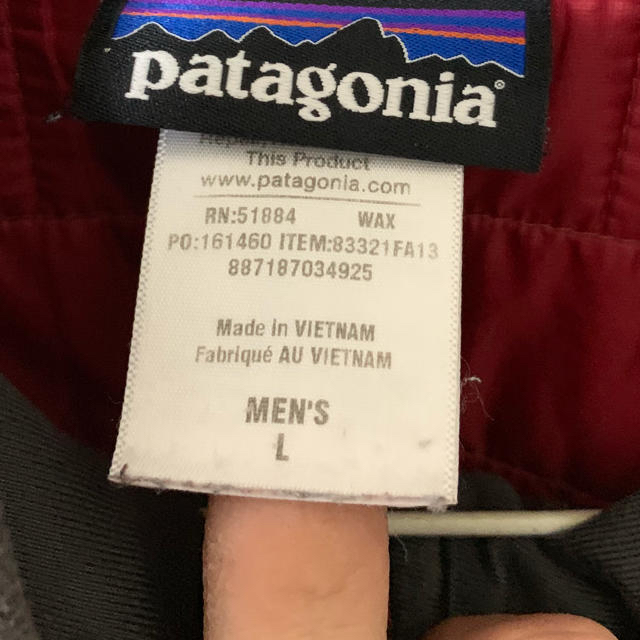 patagonia(パタゴニア)のナノパフハイブリッドジャケット L メンズのジャケット/アウター(ダウンジャケット)の商品写真