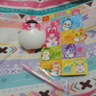 マクドナルド(マクドナルド)のひらけ!ここたま　リボンのかみさま　リボンのペンシルトッパー(キャラクターグッズ)