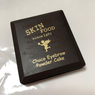 スキンフード(SKIN FOOD)の【値下げ可能】SKINFOOD チョコアイブローパウダーケーキ(パウダーアイブロウ)