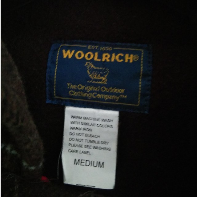 WOOLRICH(ウールリッチ)のWoolrich ダッフルコート ダークブラウン メンズのジャケット/アウター(ダッフルコート)の商品写真