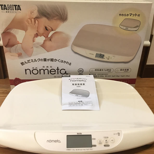 TANITA(タニタ)の☆専用☆タニタ ベビースケール nometa ノメタ キッズ/ベビー/マタニティの洗浄/衛生用品(ベビースケール)の商品写真