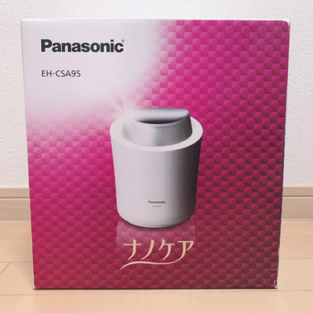 Panasonic(パナソニック)のスチーマー ナノケア EH-CSA95 スマホ/家電/カメラの美容/健康(フェイスケア/美顔器)の商品写真