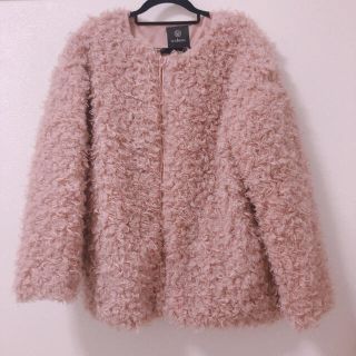 ダブルクローゼット(w closet)のw closet プードル コート(毛皮/ファーコート)