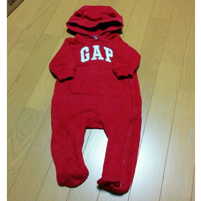 babyGAP(ベビーギャップ)のBABYGap　スエットロンパース キッズ/ベビー/マタニティのベビー服(~85cm)(ロンパース)の商品写真