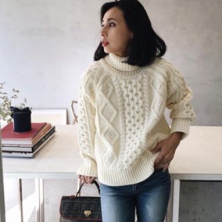 アメリヴィンテージ(Ameri VINTAGE)のAmeri vintage VARIOUS CABLE KNIT✨(ニット/セーター)