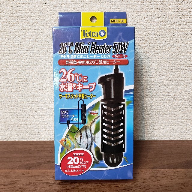 Tetra(テトラ)のテトラ 観賞魚用ミニヒーター 50W その他のペット用品(アクアリウム)の商品写真