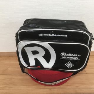 リアルビーボイス(RealBvoice)のリアルビーボイス  スポーツバッグ L ブラック 美品(ショルダーバッグ)