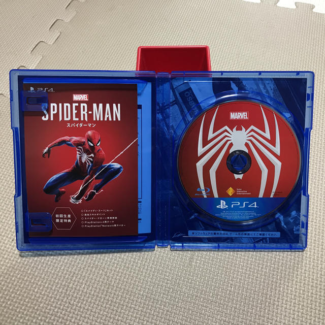 MARVEL(マーベル)のスパイダーマン PS4 エンタメ/ホビーのゲームソフト/ゲーム機本体(家庭用ゲームソフト)の商品写真