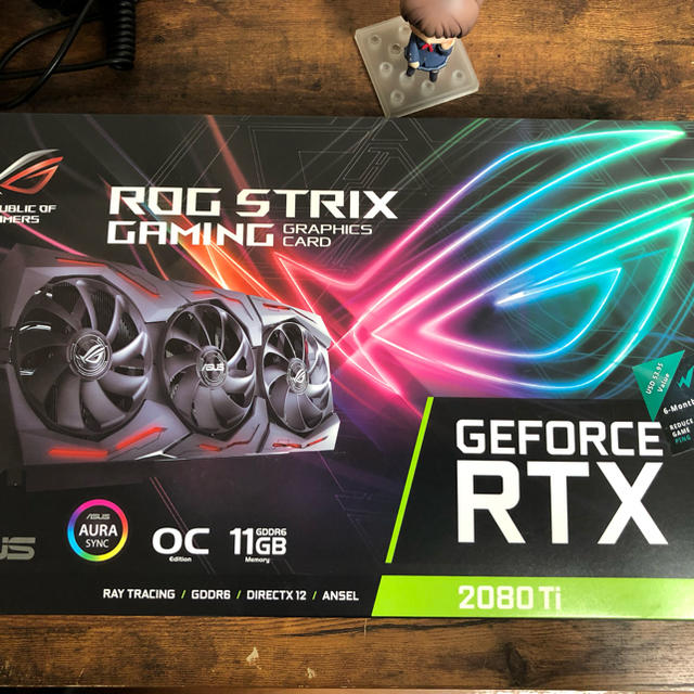 【新品未開封】ASUS ROG STRIX RTX2080TI O11G