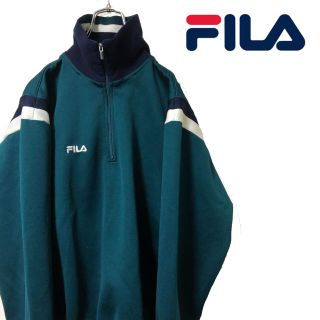 フィラ(FILA)のFILA フィラ ジャージ トリコカラー 胸ロゴ ロゴ刺繍 ヴィンテージ(ジャージ)