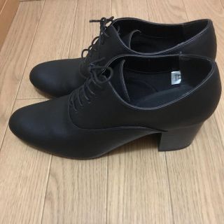 無印良品 レースアップヒールシューズ