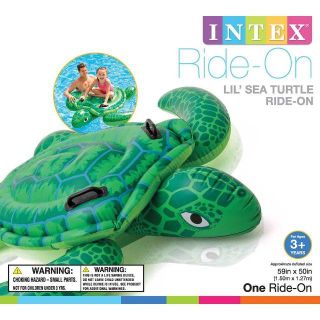 [新品][未使用]INTEX 浮き輪 ウミガメ ライドオン 3歳以上(その他)