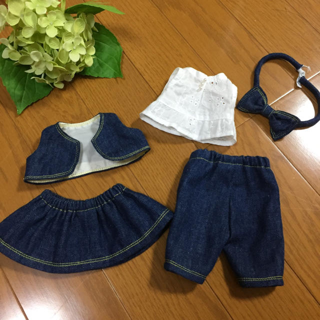 メルちゃん&ソランちゃん用 ハンドメイド服 ハンドメイドのぬいぐるみ/人形(人形)の商品写真