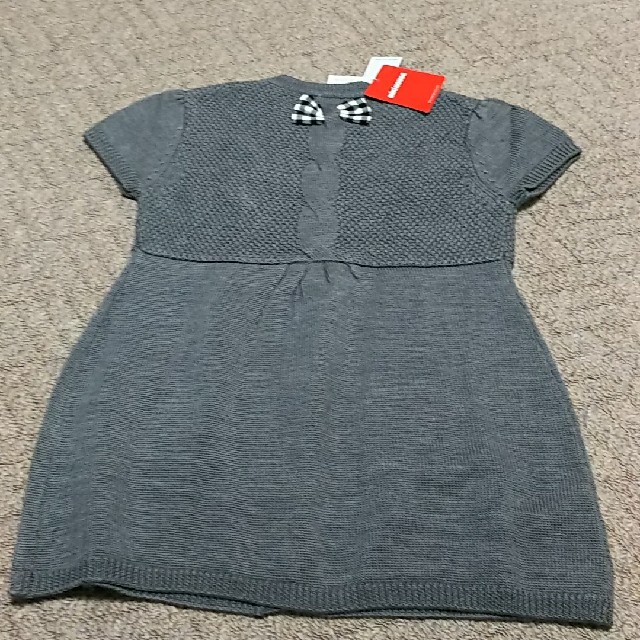 mikihouse(ミキハウス)のMIKI HOUSEリーナちゃんニット SWAROVSKI キッズ/ベビー/マタニティのキッズ服女の子用(90cm~)(ニット)の商品写真