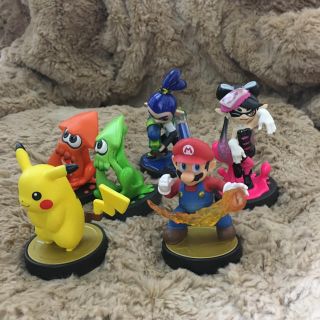 ニンテンドースイッチ(Nintendo Switch)の6つamiibo  SALE    (ゲームキャラクター)