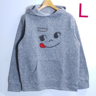 サンリオ(サンリオ)の専用！セール♪《新品》Lサイズ☆ペコちゃん・フリースパーカー☆グレー(パーカー)