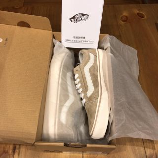 ヴァンズ(VANS)の値下げ【新品未使用】バンズ オールドスクール ベージュ 23センチ(スニーカー)