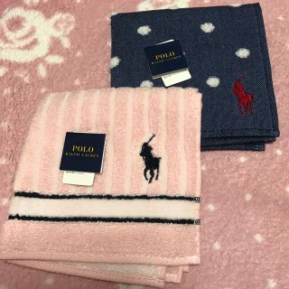 ポロラルフローレン(POLO RALPH LAUREN)の新品未使用 ポロラルフローレン タオルハンカチ(ハンカチ)