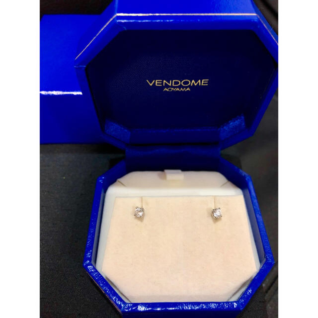 Vendome Aoyama(ヴァンドームアオヤマ)の《みや様専用》ヴァンドーム青山 一粒ダイヤモンド プラチナ ピアス レディースのアクセサリー(ピアス)の商品写真