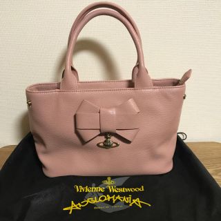 ヴィヴィアンウエストウッド(Vivienne Westwood)のvivienne westwoood アングロマニア バッグ リボン(ハンドバッグ)