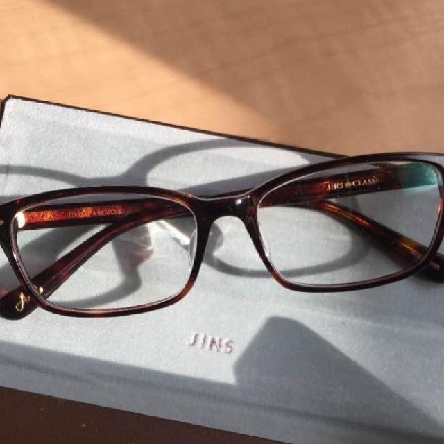JINS(ジンズ)のスワン様専用　JINS クラシック　メガネ レディースのファッション小物(サングラス/メガネ)の商品写真