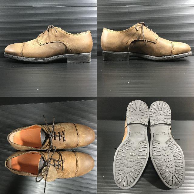 Santoni(サントーニ)のサントーニ（Santoni） Shabby Chic ダービーシューズ 7.5 メンズの靴/シューズ(ドレス/ビジネス)の商品写真